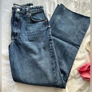 NWT Zara wide leg jeans 10
